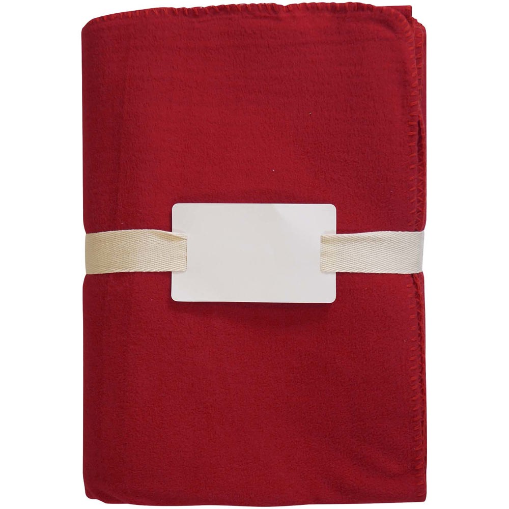 Citizen Green Replay gerecycleerde deken - 120 x 150 cm - rood