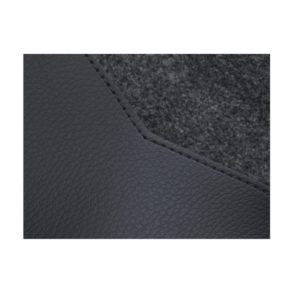 Recycled Felt & Apple Leather Laptop Sleeve 14"