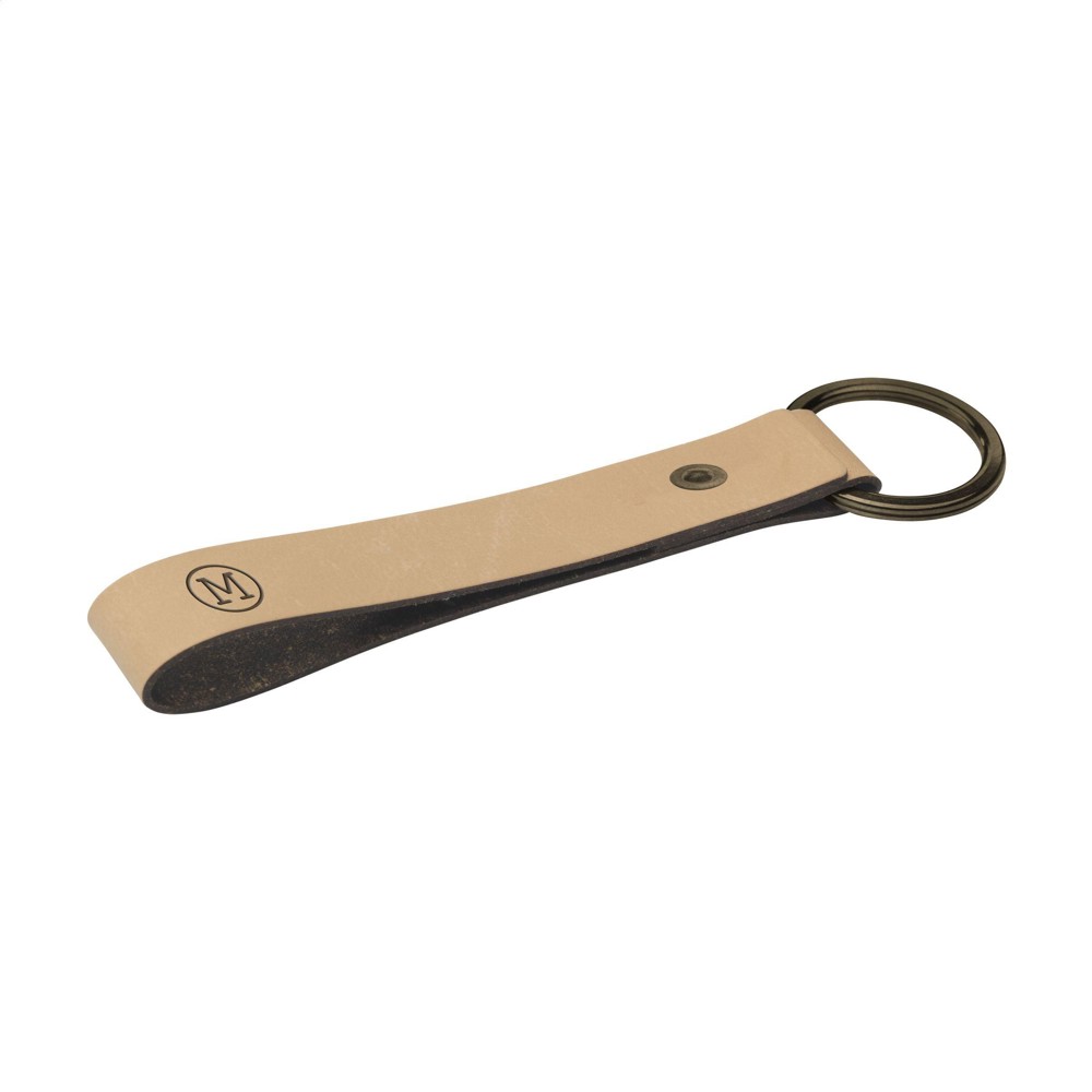 Recycled Leather Keyring sleutelhanger