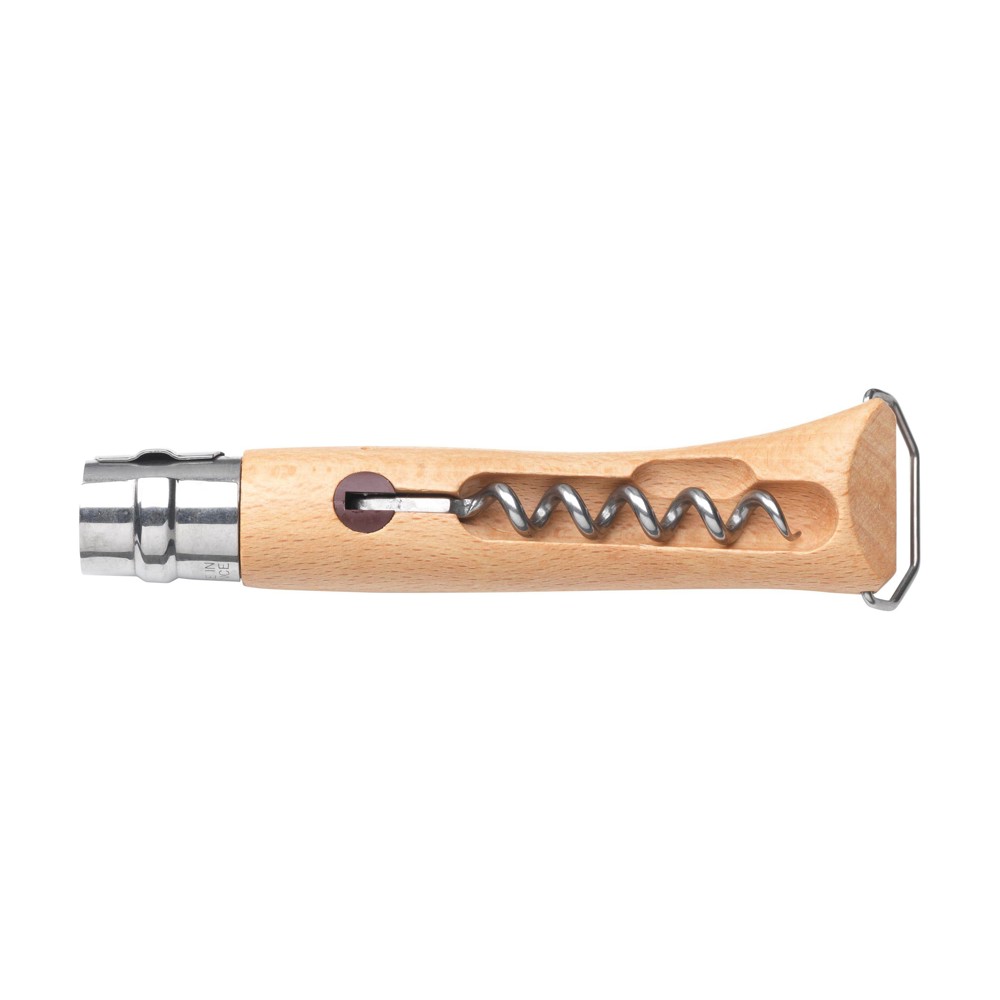 Opinel No 10 Kurkentrekker Flesopener in sleeve