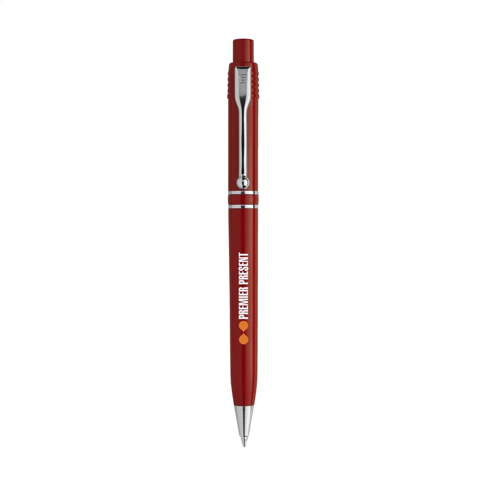 Stilolinea Raja Chrome pennen - rood (± PMS 200)