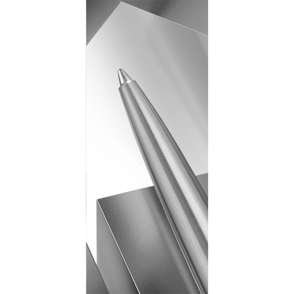 Parker Jotter XL Grey Monochrome Balpen _ blauwe inkt