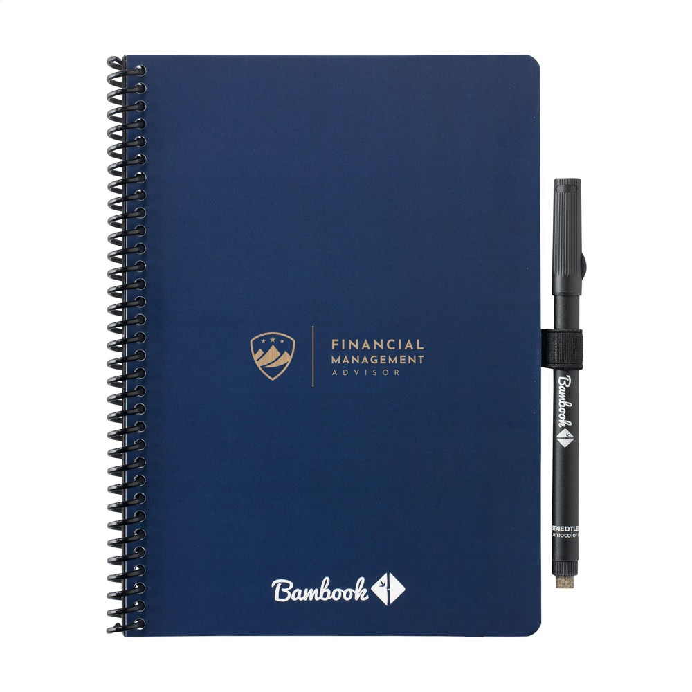 Bambook Classic Original Dot Grid Notebook A5 - navy