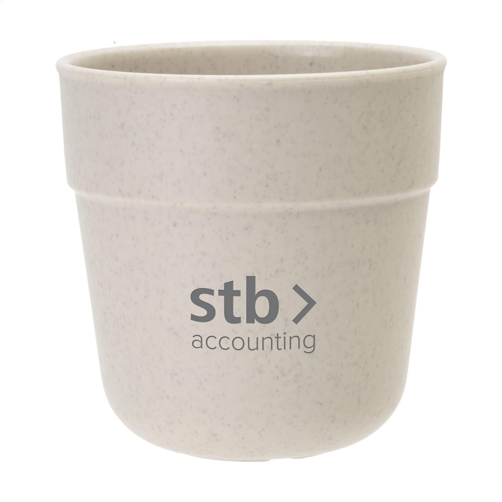 BE O Coffee Mug 220 ml koffiebeker - Crème