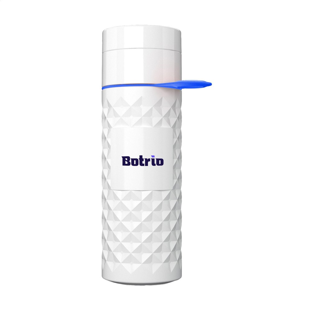 Join The Pipe Nairobi Ring Bottle White 500ml waterfles