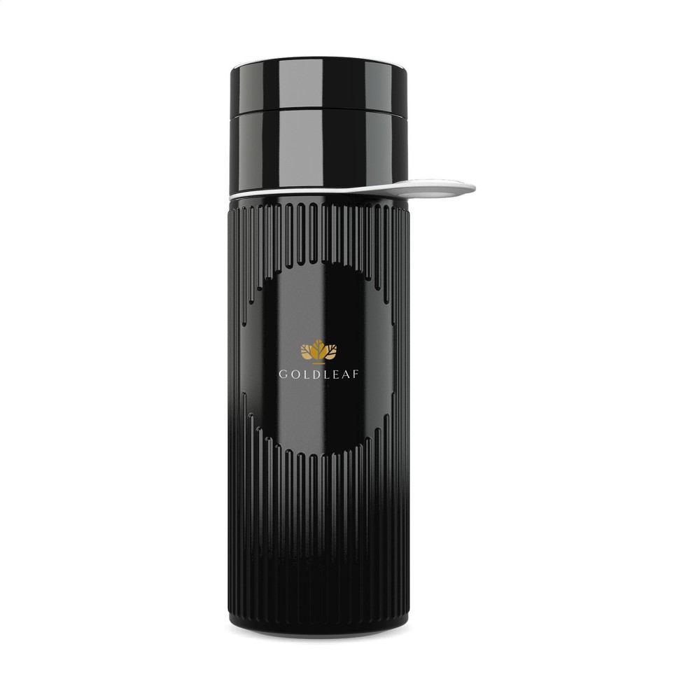 Join The Pipe Atlantis Ring Bottle Black 500 ml - zwart/wit