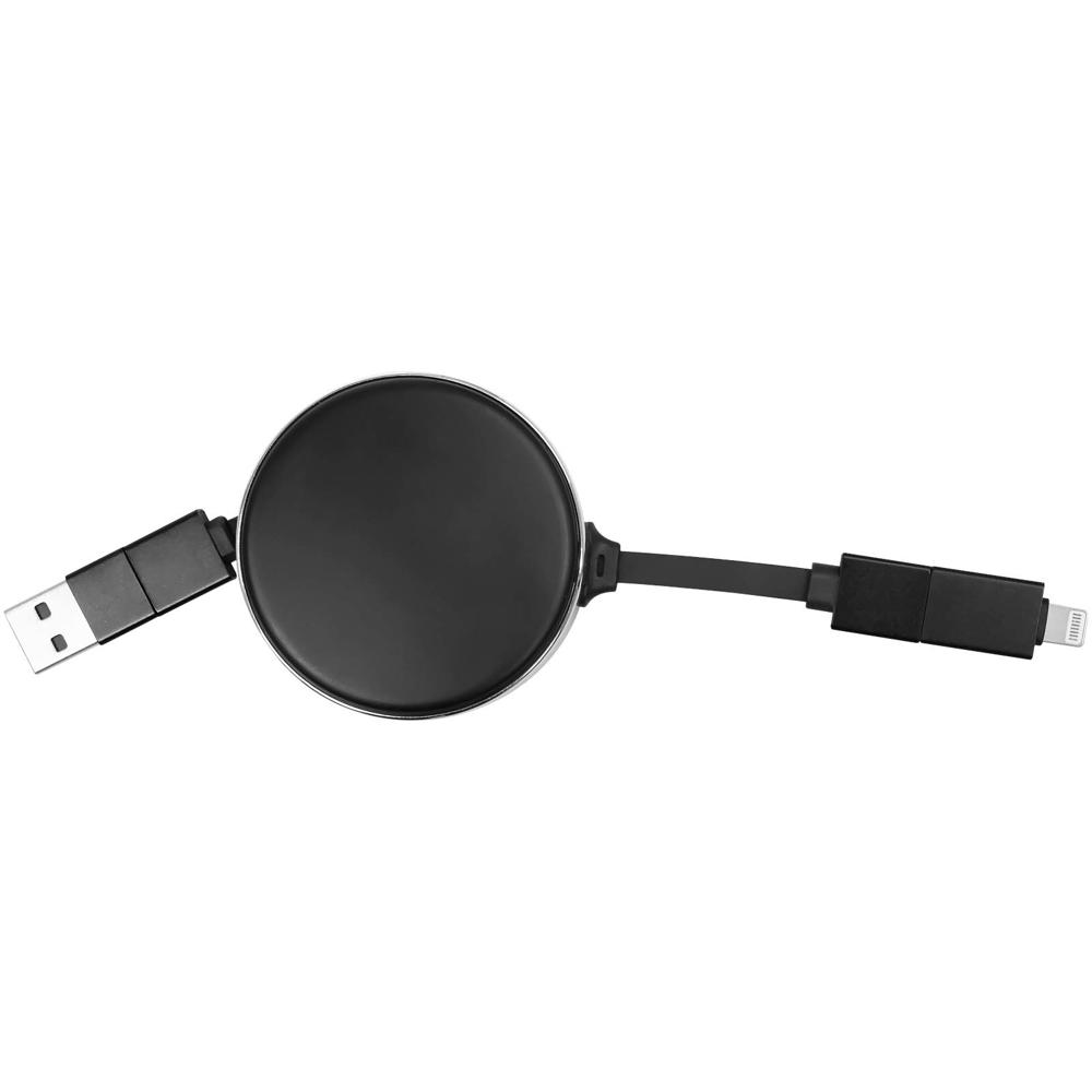 SCX.design C42 4 in 1 oprolbare kabel van 65 W 