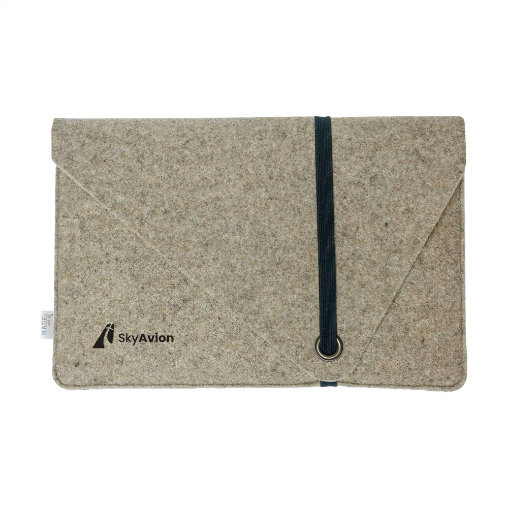 Recycled Felt Laptop Sleeve 14" - taupe