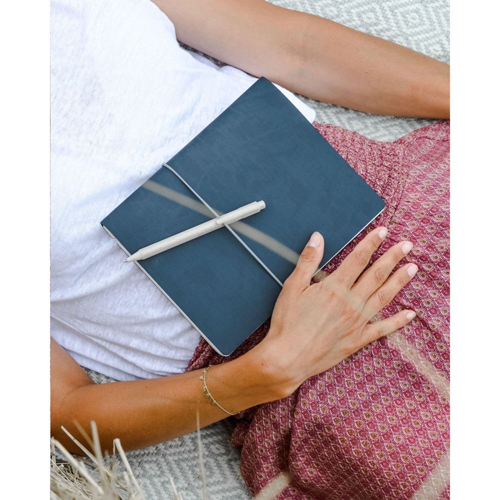 Recycled Leather Refillable Notebook A5 notitieboek