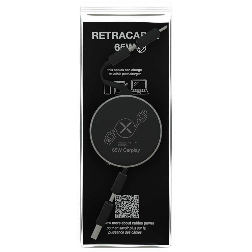 SCX.design C42 4 in 1 oprolbare kabel van 65 W 