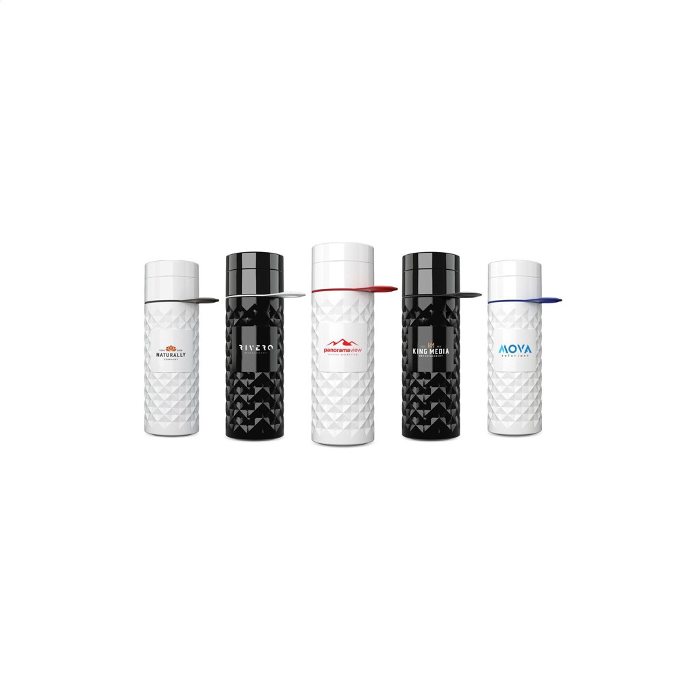 Join The Pipe Nairobi Ring Bottle White 500ml waterfles