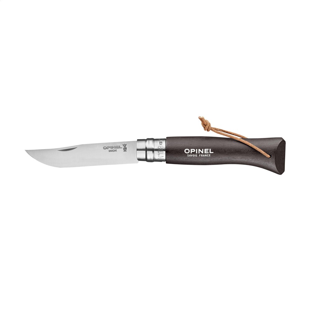 Opinel Colorama No 08 zakmes - zwart