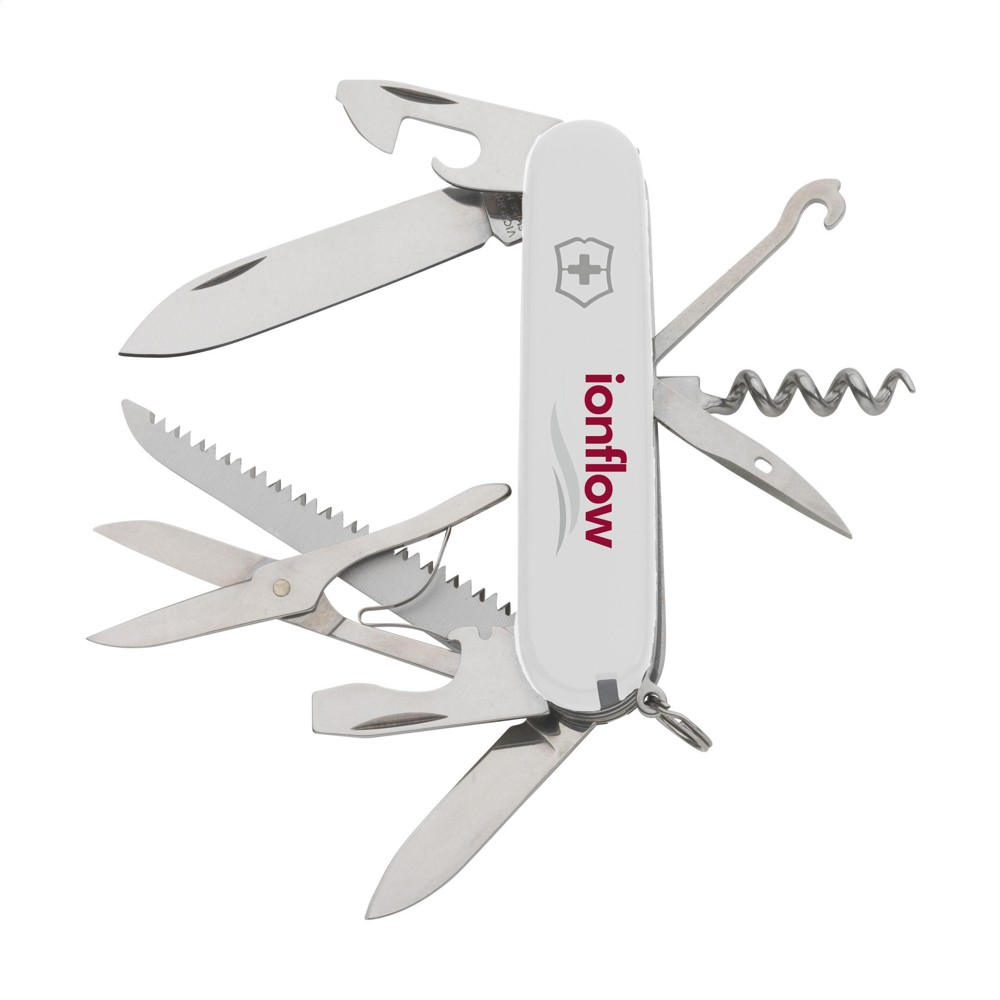 Victorinox Huntsman zakmes - wit (± PMS WhiteC)