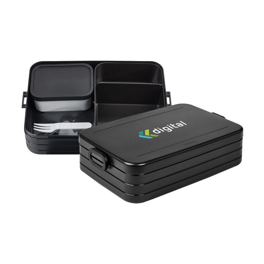 Mepal Lunchbox Bento Large 1,5 L - zwart (± PMS 419C)