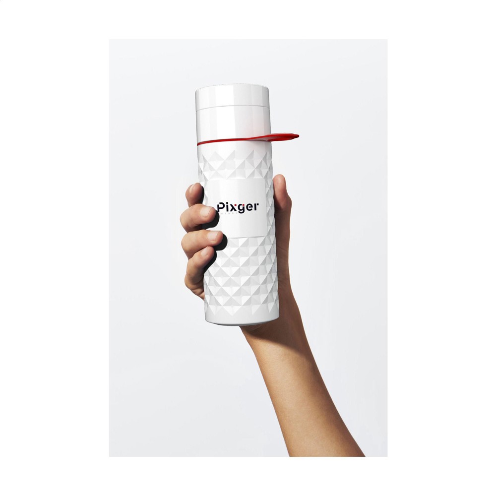 Join The Pipe Nairobi Ring Bottle White 500ml waterfles