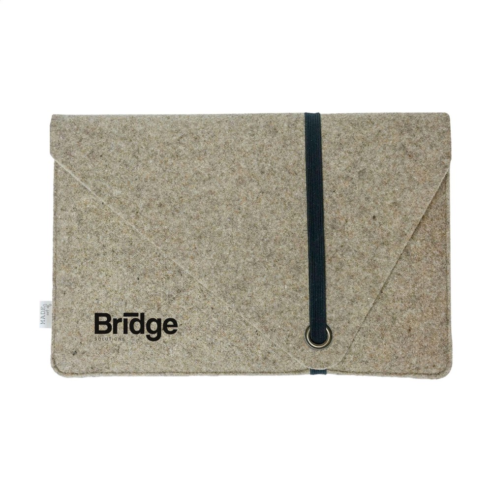 Recycled Felt Laptop Sleeve 15/16" - taupe