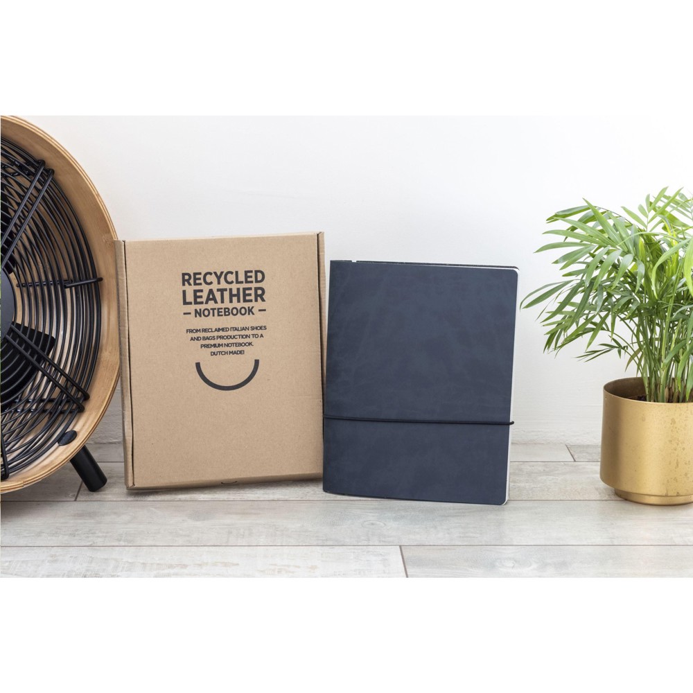Recycled Leather Refillable Notebook A5 notitieboek