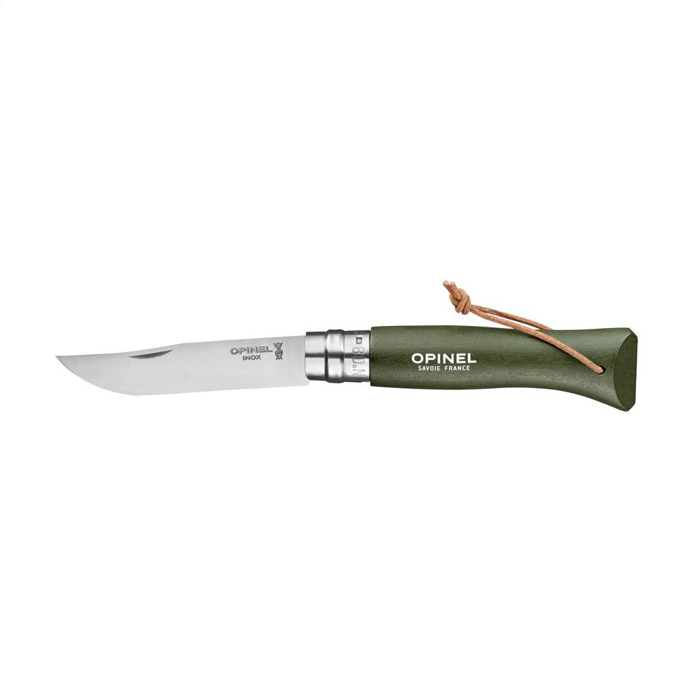 Opinel Colorama No 08 zakmes - groen