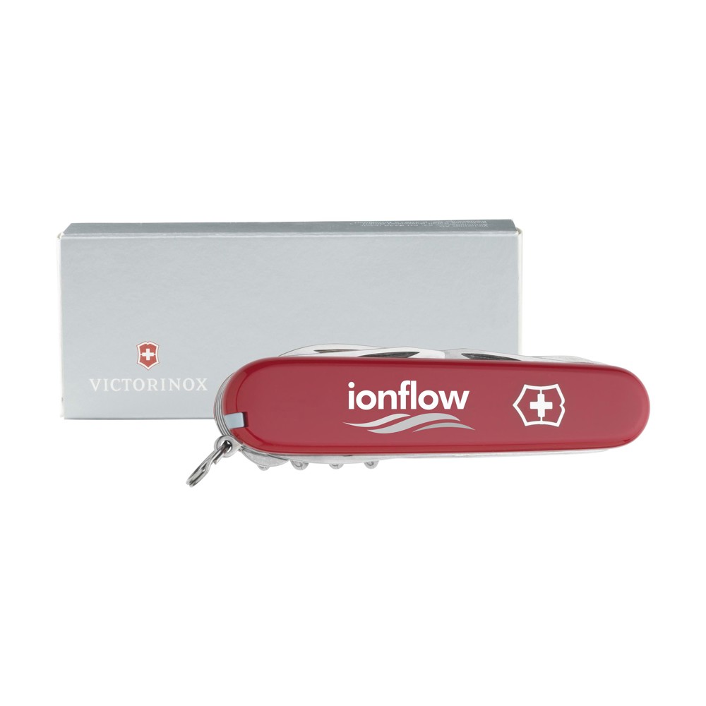Victorinox Huntsman zakmes in geschenkdoos - rood