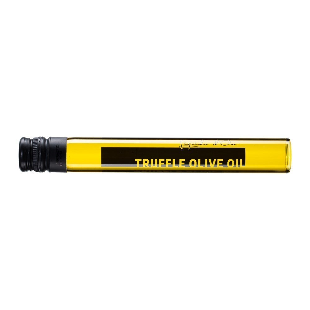 Losse glazen tube aroma olijfolie