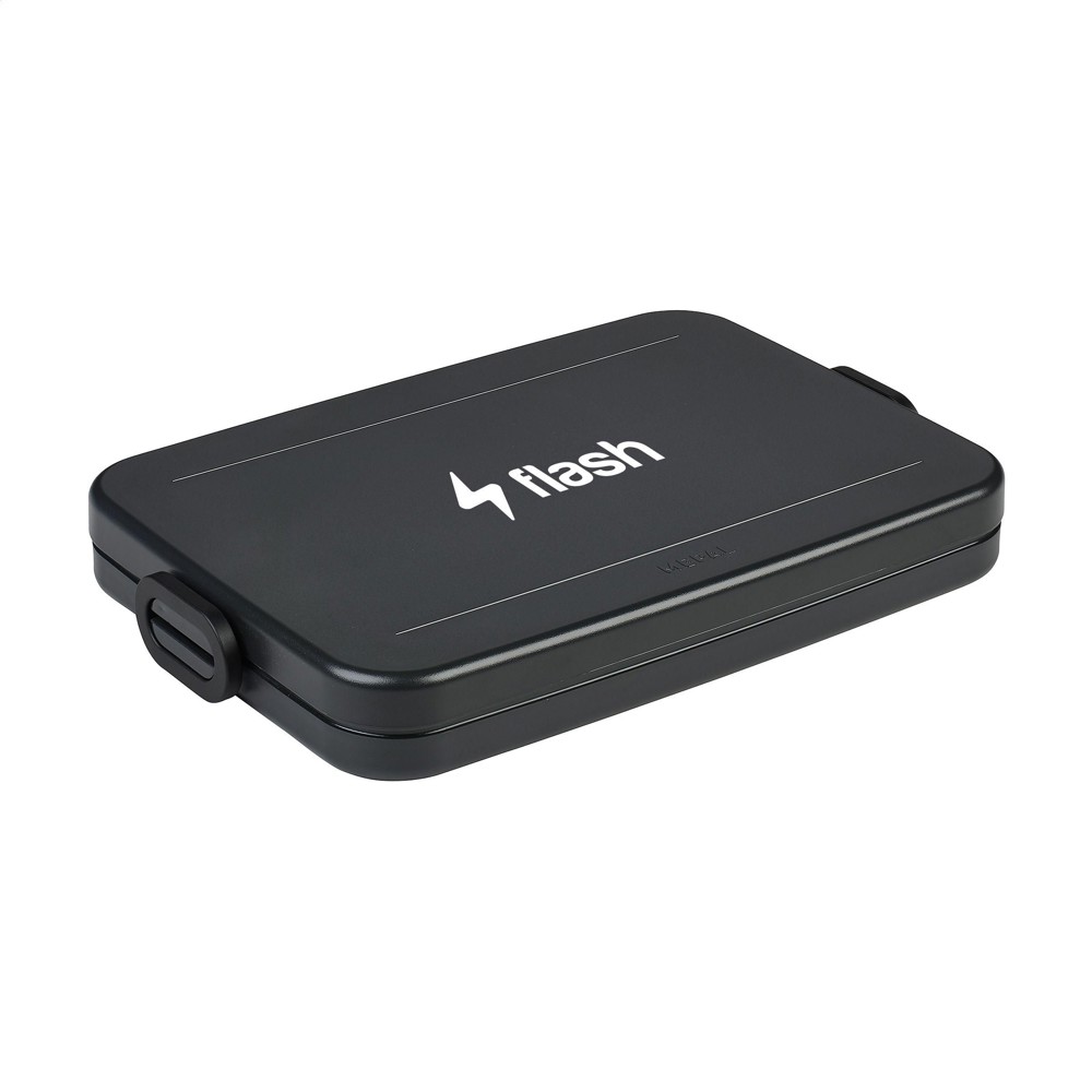 Mepal Lunchbox Take a Break Flat 800 ml - zwart (± PMS 419C)