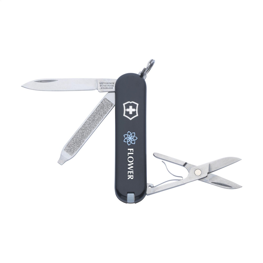 Victorinox Classic SD zakmes - zwart (± PMS BlackC)