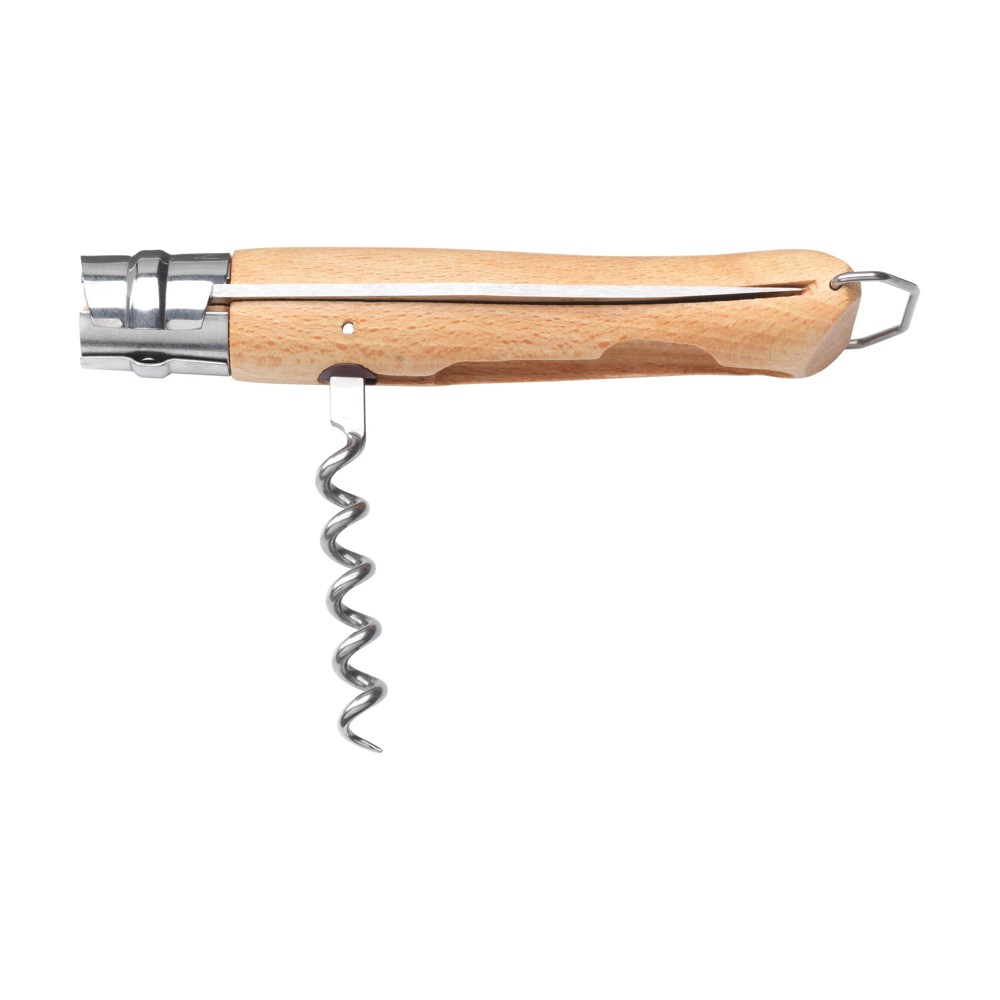 Opinel No 10 Kurkentrekker Flesopener in sleeve